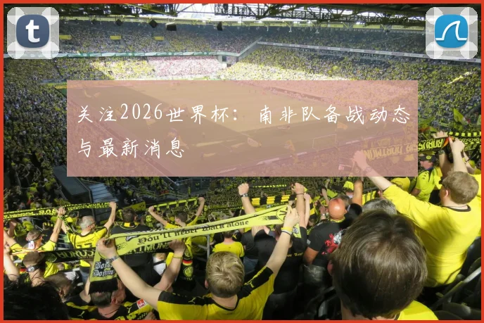 关注2026世界杯：南非队备战动态与最新消息